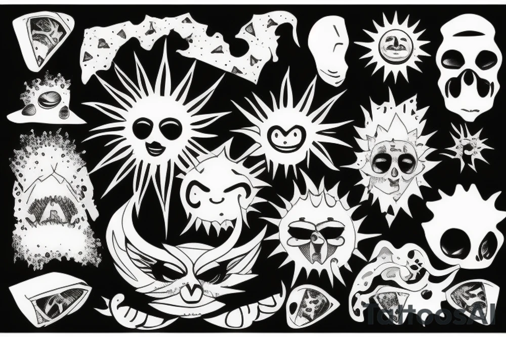 Sunshine tattoo idea