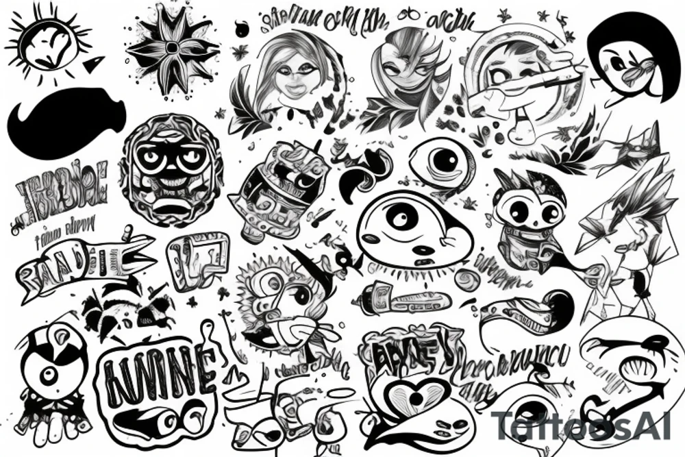 Sunshine tattoo idea
