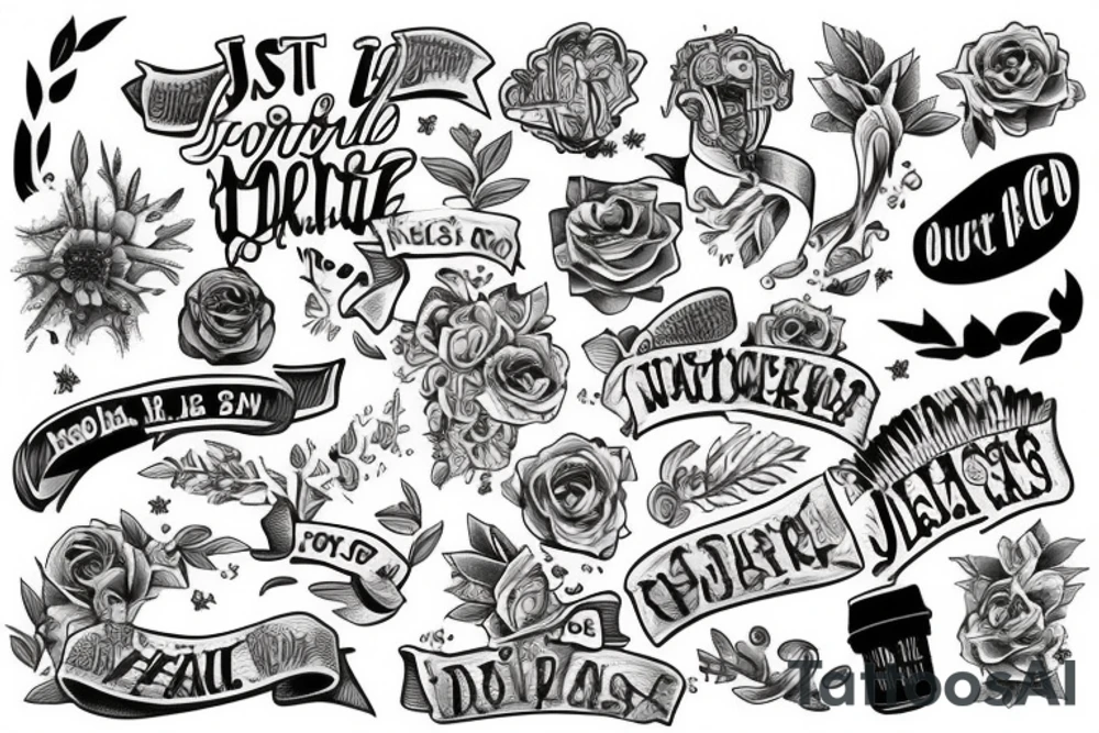 just you wait tattoo idea