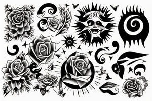 sun rising on a new day tattoo idea
