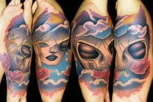 sun rising on a new day tattoo idea