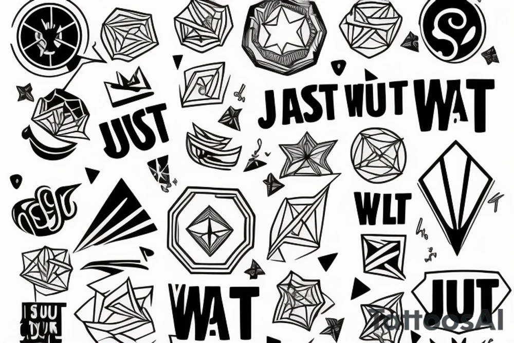 "just you wait" tattoo idea