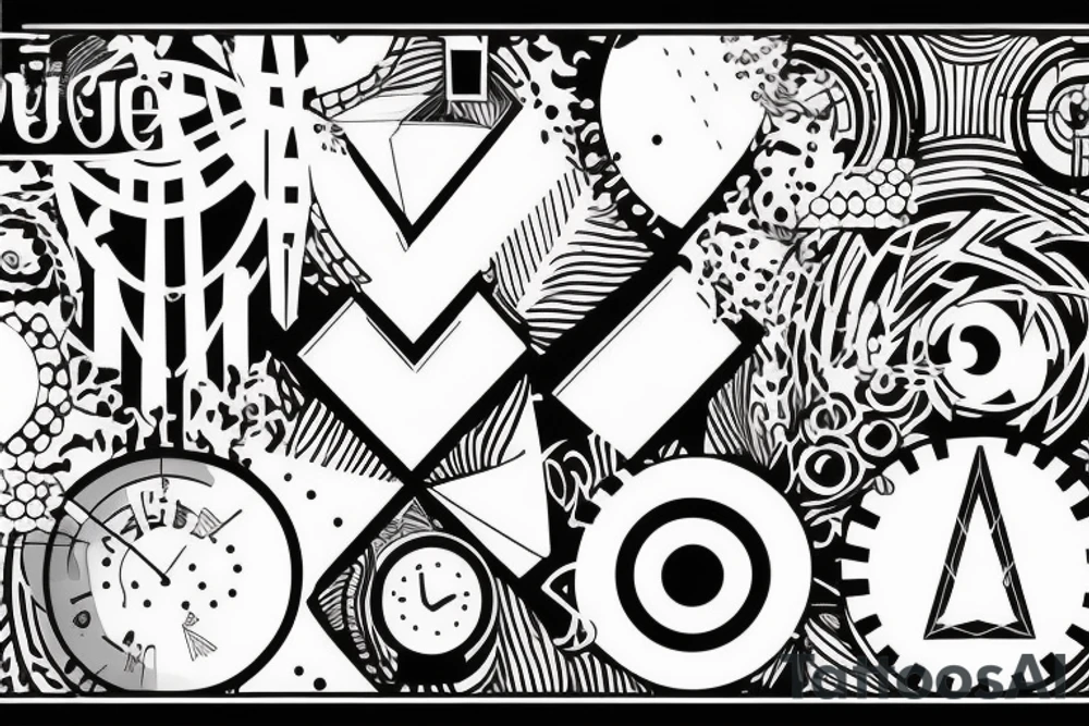 the words "just you wait" tattoo idea