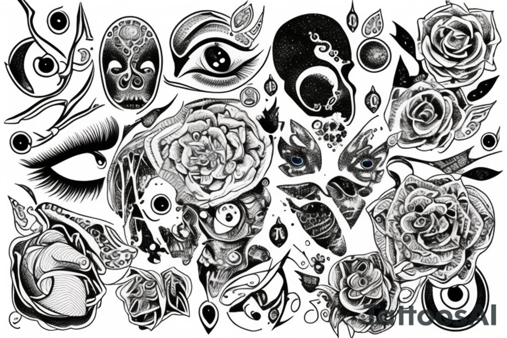 inside the mind's eye tattoo idea
