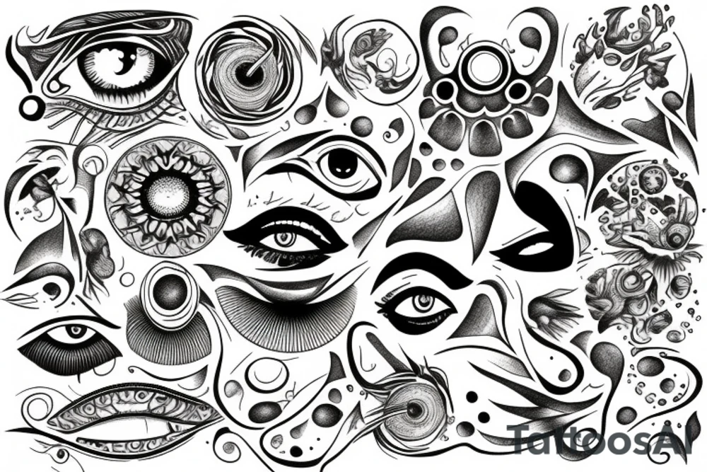 inside the mind's eye tattoo idea