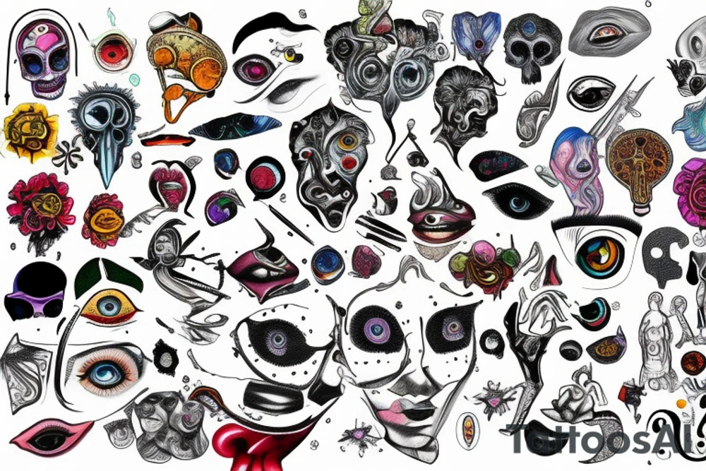 inside the mind's eye tattoo idea