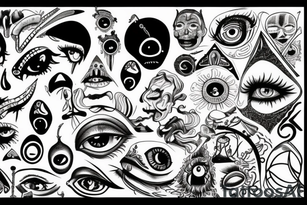 inside the mind's eye tattoo idea
