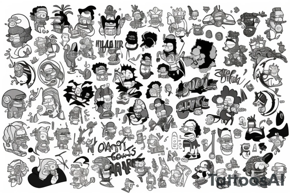 A new simpson tattoo idea