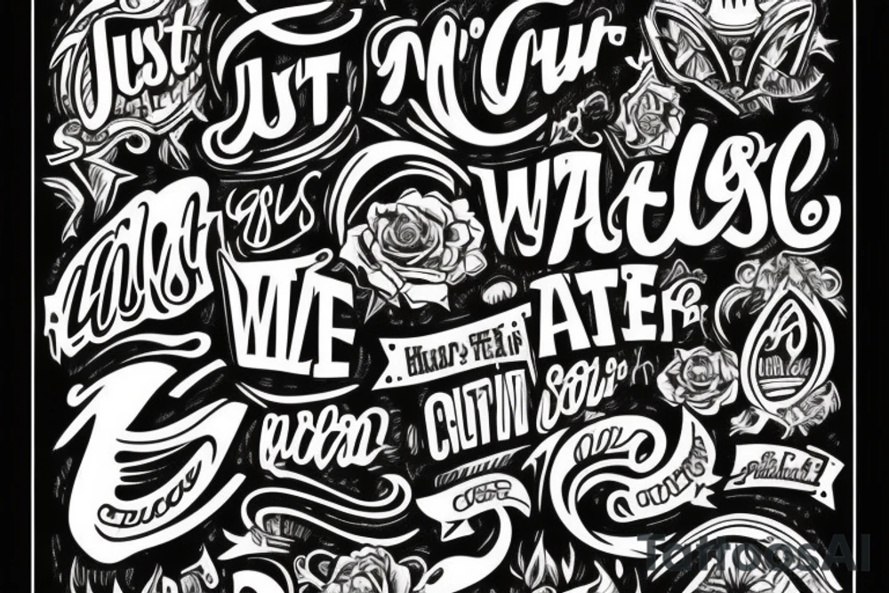 Just you wait tattoo idea