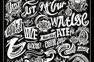 Just you wait tattoo idea