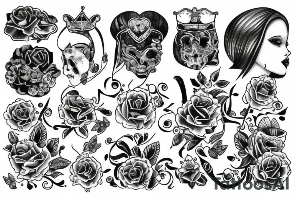 Father daugher tattoo idea