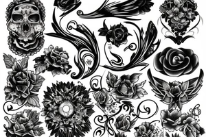 Father daugher tattoo idea