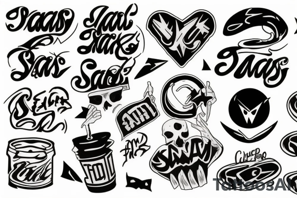 Snickers tattoo idea