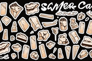 Snickers Candybar tattoo idea