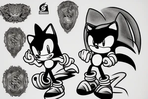 Sonic tattoo idea