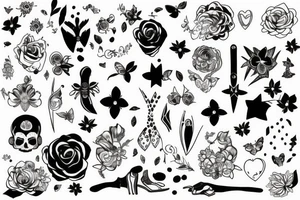 le bonheur n'est pas compatible avec la comparaison tattoo idea