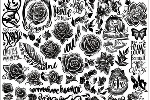 Je veux un tatouage qui symbolise la phrase suivante : "Le bonheur n'est pas compatible avec la comparaison" tattoo idea