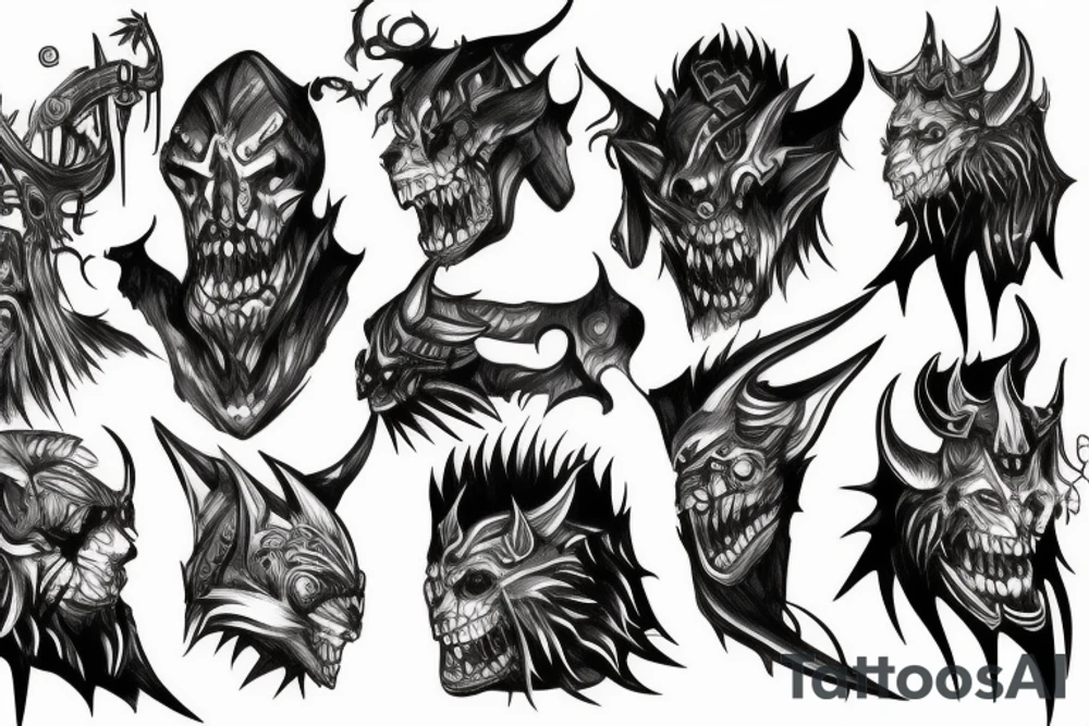 Berserker tattoo idea