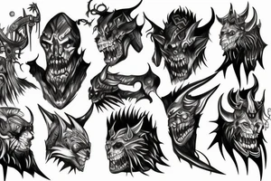 Berserker tattoo idea