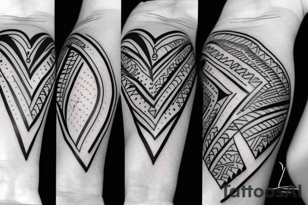 Heart, cute,simple, (best quality) tattoo idea