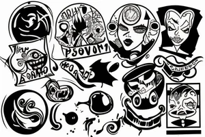Paint bomb tattoo idea
