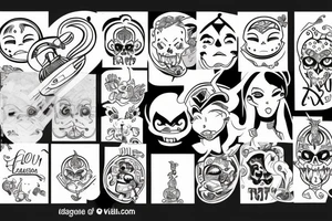 House burning tattoo idea