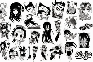 Manga tattoo idea