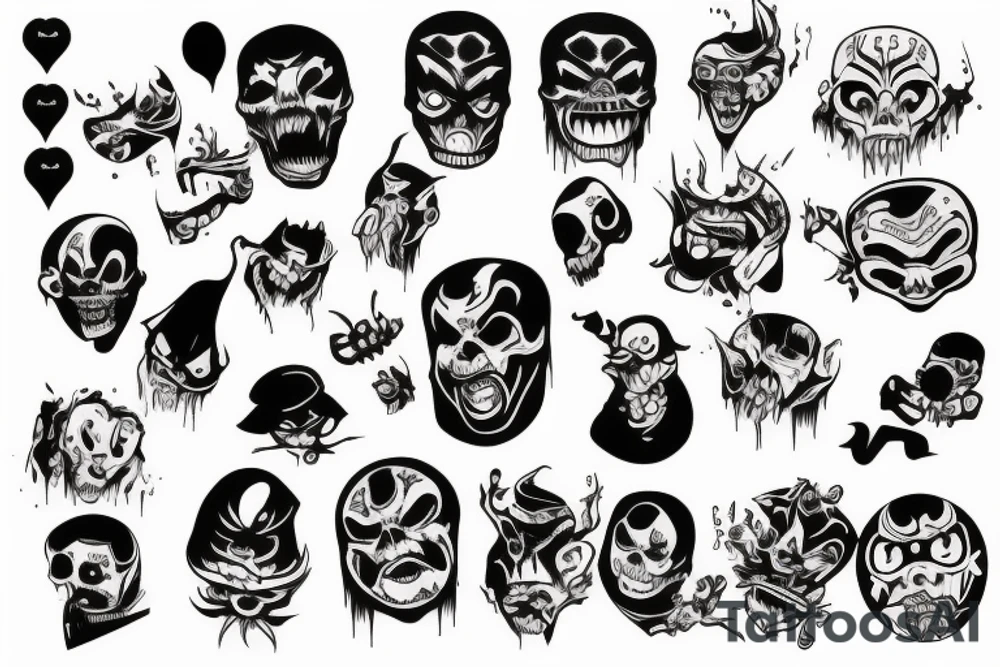 Hentaï scary tattoo idea