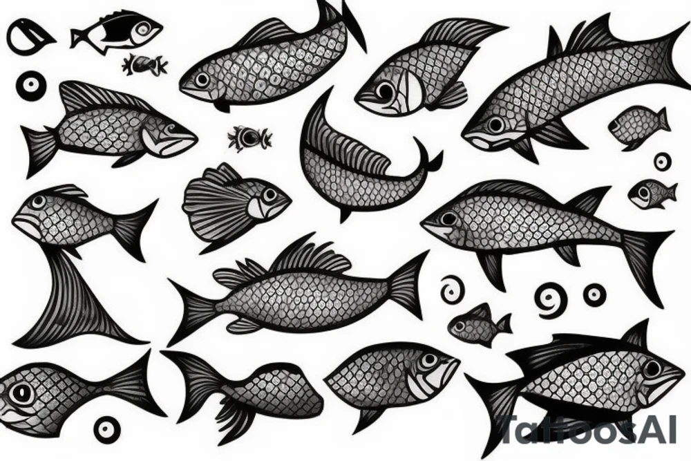 Fish tattoo idea