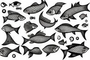 Fish tattoo idea