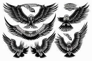 Eagle tattoo idea