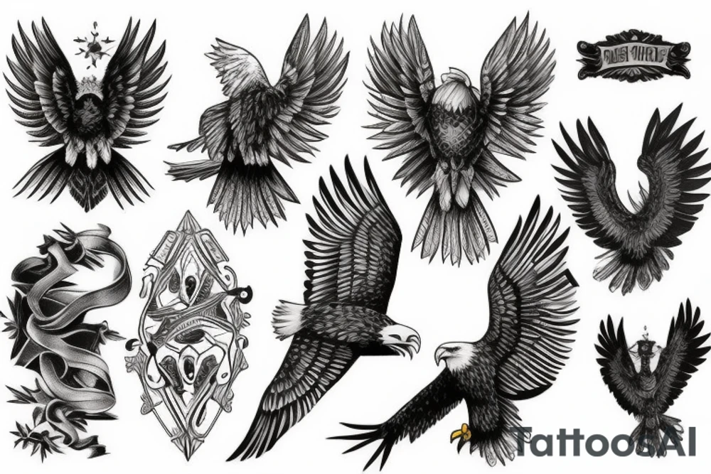 Eagle tattoo idea