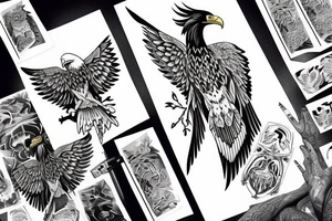 Eagle tattoo idea