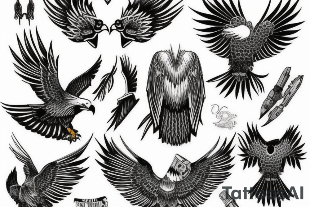 Eagle tattoo idea