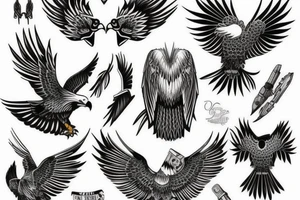 Eagle tattoo idea