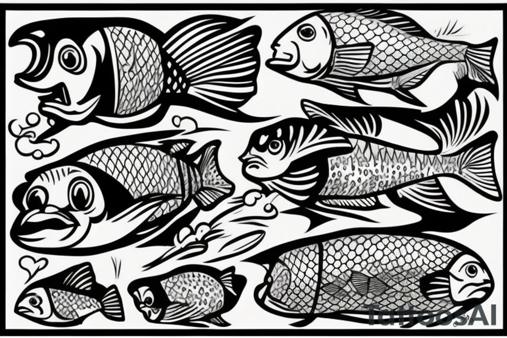 Fish tattoo idea