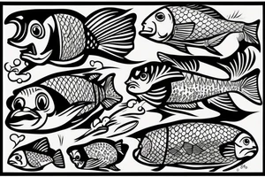 Fish tattoo idea