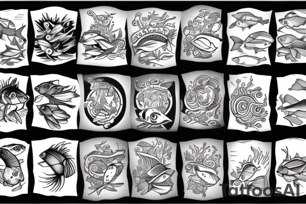 Fish tattoo idea
