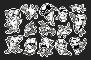 Fishman tattoo idea