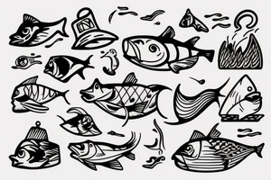 Fisherman tattoo idea