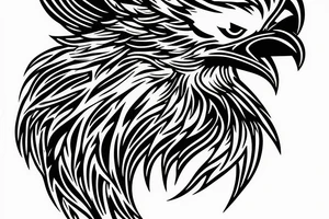 Eagle paint tattoo idea