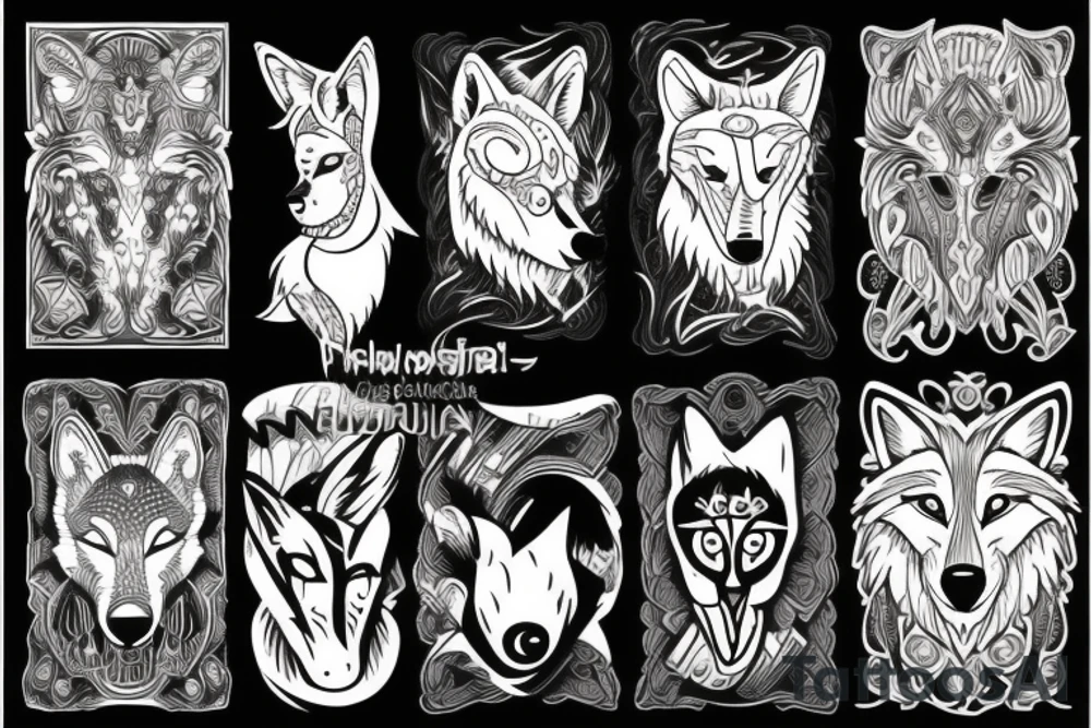 A Wolf tattoo idea