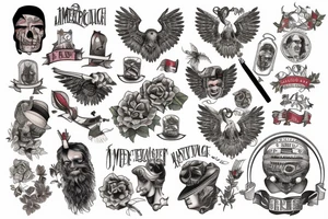 American Scottish 
heritage tattoo idea