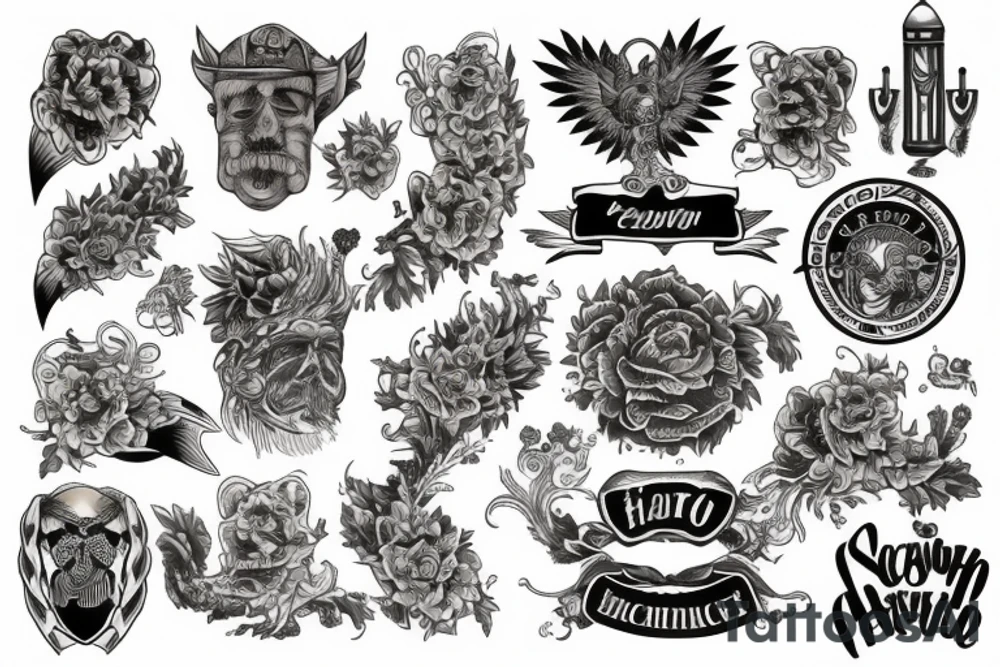 American Scottish 
heritage tattoo idea