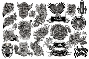 American Scottish 
heritage tattoo idea