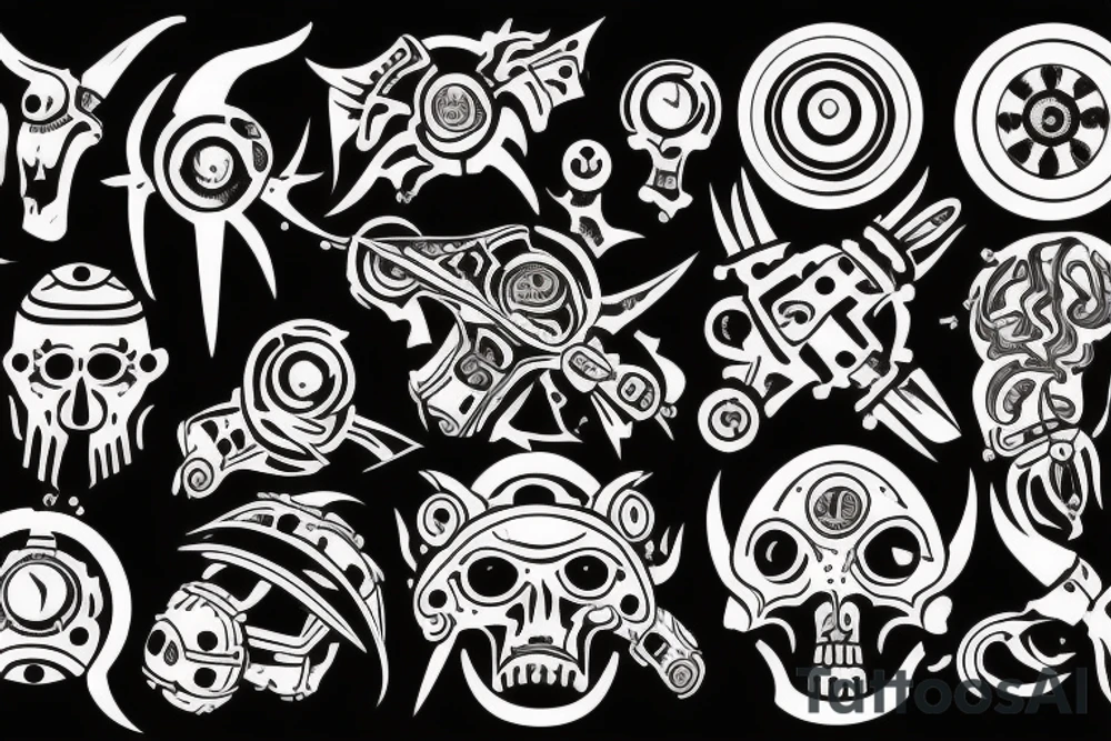 Mechanicus Servitor tattoo idea