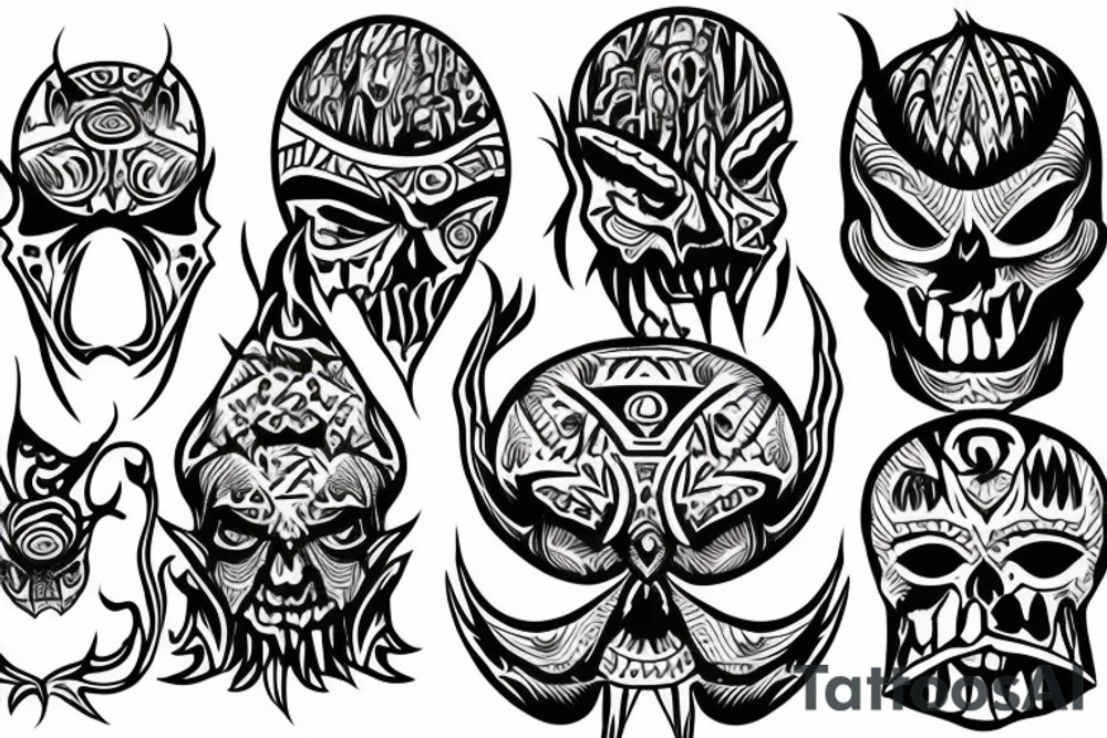 Evil Crumblehead tattoo idea