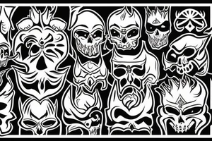 Evil Crumblehead tattoo idea