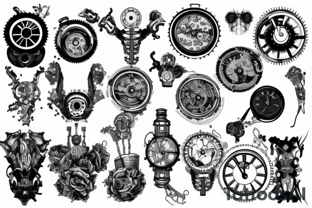 Clockwork Abomination tattoo idea