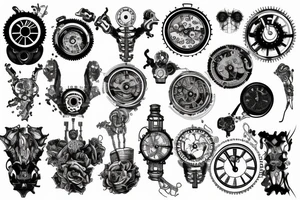 Clockwork Abomination tattoo idea